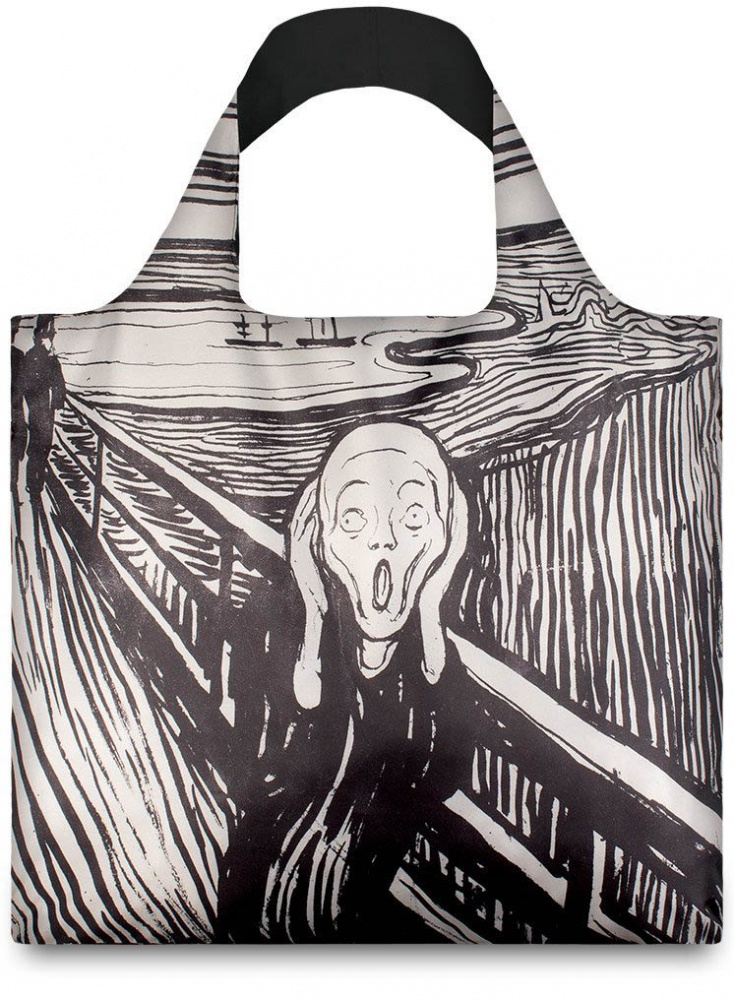 Nákupná taška LOQI Museum, Munch - The Scream