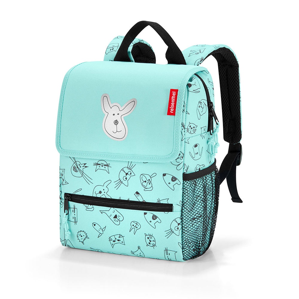 Ruksak Kids Cats and Dogs Mint