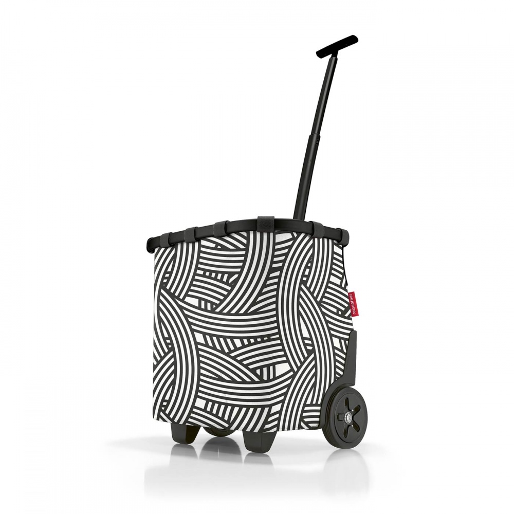 Nákupná taška na kolieskach Reisenthel Carrycruiser Frame Zebra
