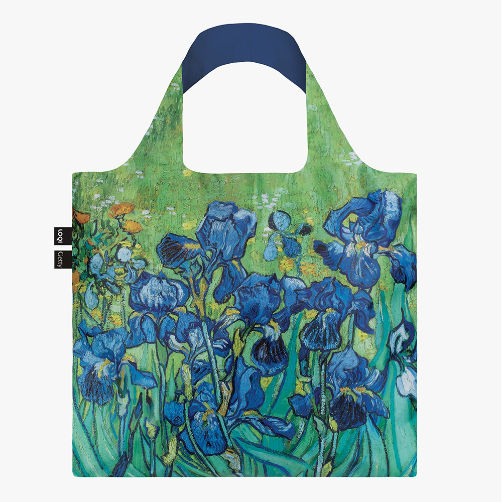 Nákupná taška LOQI Museum, Van Gogh - Irises Recycled
