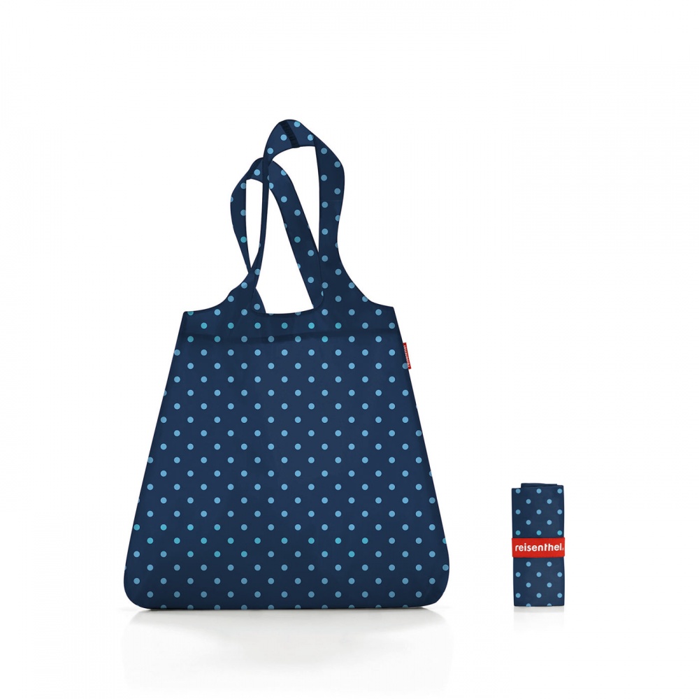 Nákupná taška Reisenthel Mini Maxi Shopper Mixed Dots Blue