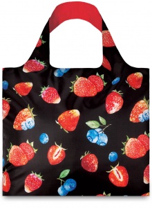 Nákupná taška LOQI Juicy Strawberries