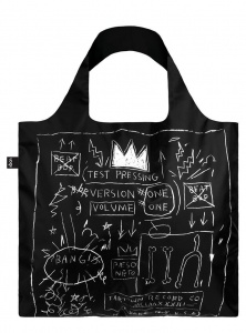 Nákupná taška LOQI Museum, Basquiat - Crown 