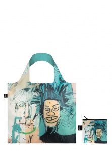 Nákupná taška LOQI Museum, Basquiat - Warhol2