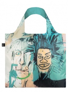 Nákupná taška LOQI Museum, Basquiat - Warhol
