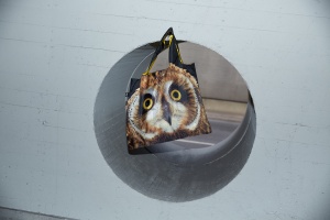 Nákupná taška LOQI National Geographic Short-eared Owl 6