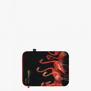 Obal na notebook LOQI National Geographic Flamingos Recycled 4