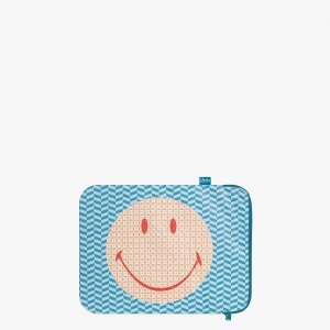 Obal na notebook LOQI Smiley Tyvek Geometric 3