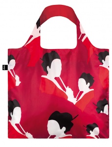 Nákupná taška LOQI Travel Geisha