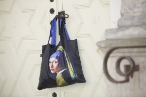 Nákupná taška LOQI Museum, Vermeer - Girl with a Pearl Earring 2
