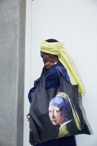 Nákupná taška LOQI Museum, Vermeer - Girl with a Pearl Earring 3