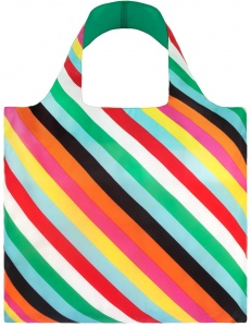 Nákupná taška LOQI Pop Stripes