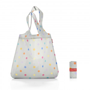 Nákupná taška Reisenthel Mini Maxi Shopper Stonegrey Dots 