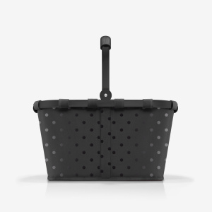 Nákupný košík Reisenthel frame Glossy Dots Black 2