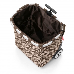 Nákupná taška na kolieskach Reisenthel Carrycruiser Diamonds Mocha 3