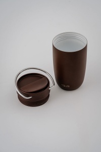 Termohrnček EQUA Cup Brown Silver, 300 ml 3