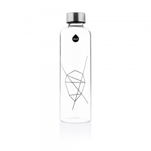 EQUA Bottiglia Vetro Mismatch Ash 750 ml Nuova