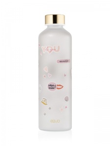 Fľaša EQUA MISMATCH DIY White, 750 ml