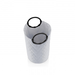 Kôš na prádlo Reisenthel Loophome M Frame Rhombus Light Grey 4