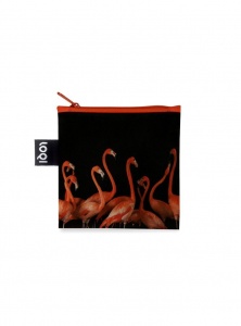 Nákupná taška LOQI National Geographic Flamingos 4