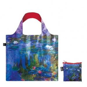 Nákupná taška LOQI Museum, Monet - Water Lilies 2