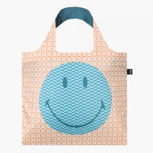 Nákupná taška LOQI Smiley Geometric Recycled 2