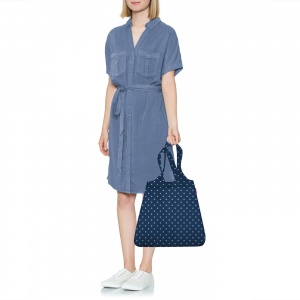 Nákupná taška Reisenthel Mini Maxi Shopper Mixed Dots Blue 3