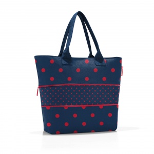 Taška Reisenthel Shopper e1 Mixed Dots Red 2