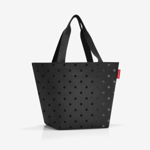 Taška Reisenthel Shopper M Glossy Dots Black 2