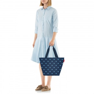 Taška Reisenthel Shopper M Mixed Dots Blue 3