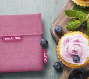 Eko vrecko Snack'N Go Eco Violet2