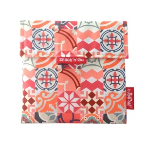 Eko vrecko Snack'N Go Patchwork Orange